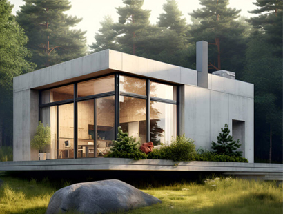 Eco-friendly modern house design